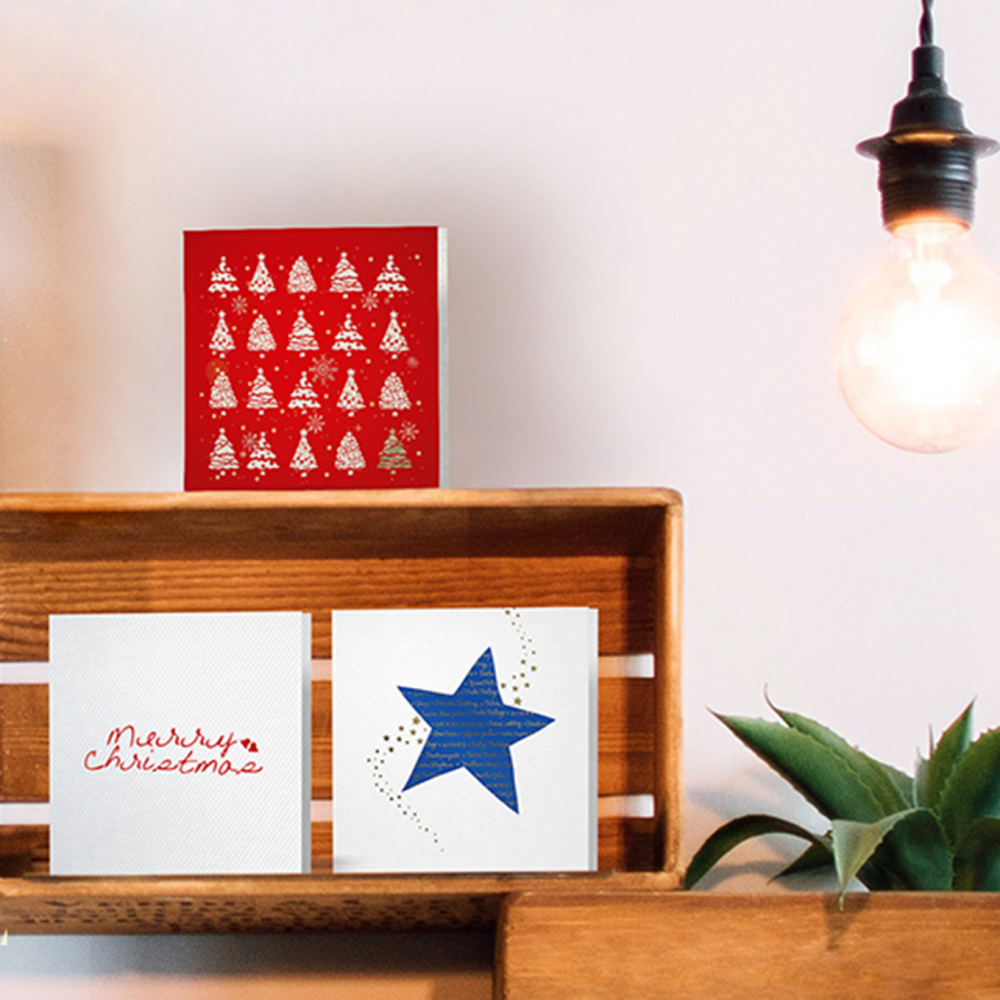 Diseño y producción de tarjetas de Navidad para empresas y particulares