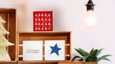 Diseño y producción de tarjetas de Navidad para empresas y particulares